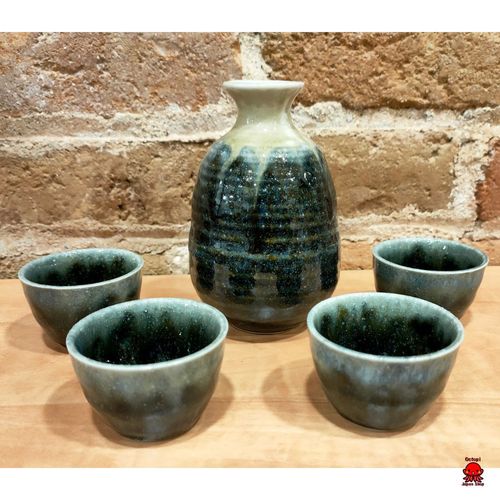 Set de Sake verde