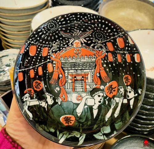Cuenco de cerámica Matsuri mediano